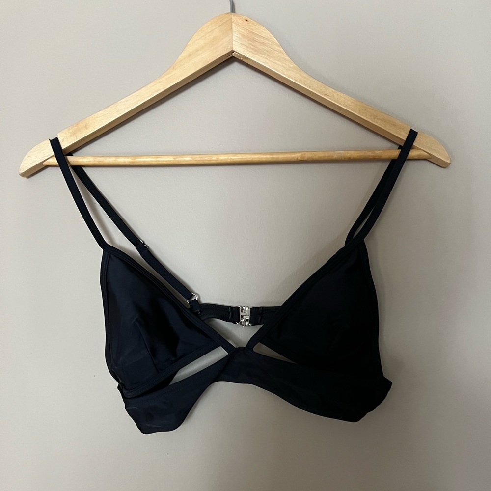 SHEIN cut out bikini top